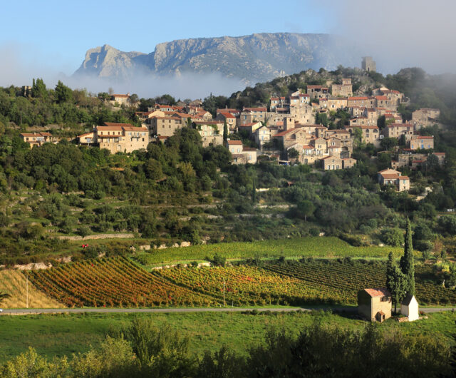 Vieussan en automne