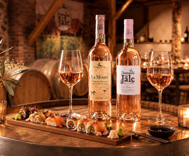 JALE PHOTO Sushi et Chai Barrique Moure et Fenouils rosé